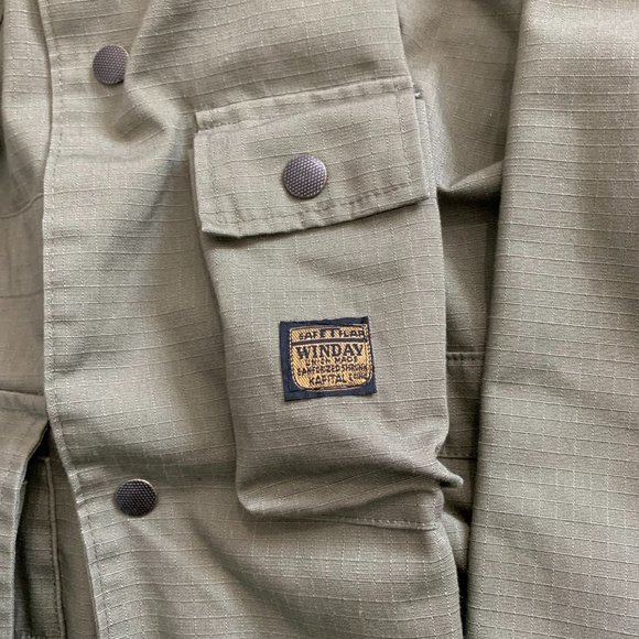 Kapital Alpine Ripstop Ring Coat Jacket - Picture 4 of 7